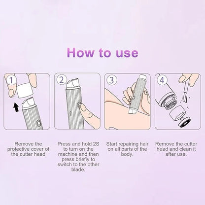 Double Head Electric Shaver